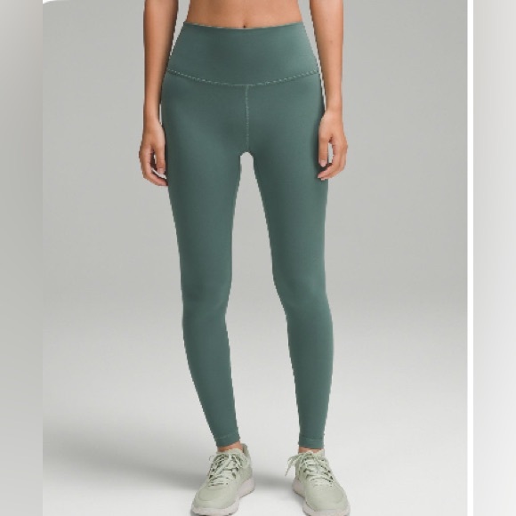 Lululemon Wunder Train High-Rise Tight / Leggings 28” Size 4 Medium Forest - Picture 3 of 7